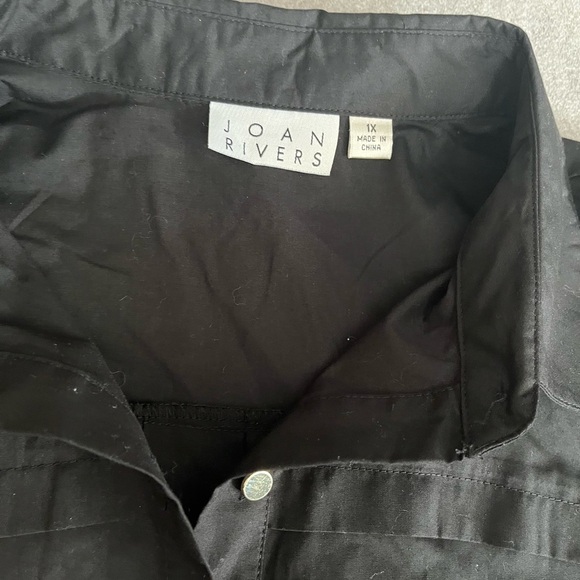 [1X]Joan Rivers Button Up Shirt Pockets NWOT - Picture 3 of 10